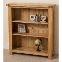 Cottage Light Solid Oak Small Bookcase