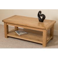 Cottage Light Solid Oak Coffee Table