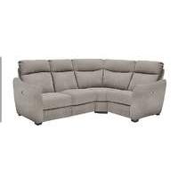 Compact Collection Midi Fabric Recliner Corner Sofa