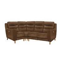 Compact Collection Bijoux Fabric Recliner Corner Sofa