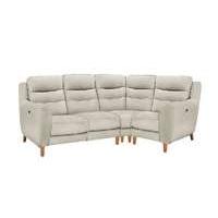 Compact Collection Bijoux Fabric Recliner Corner Sofa