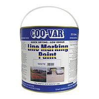 Coo-var Low Odour Line Marking Paint White 2.5L