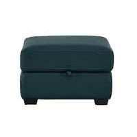 Compact Collection Petit Leather Storage Footstool