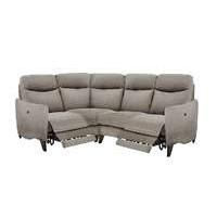 Compact Collection Petit Fabric Recliner Corner Sofa