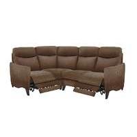 Compact Collection Petit Fabric Recliner Corner Sofa