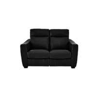 Compact Collection Midi 2 Seater Leather Recliner Sofa
