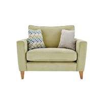 Copenhagen Fabric Snuggler Armch...