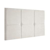 Coniston Kimiyo Linen Headboard Angora Small Double