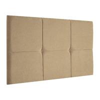Coniston Kimiyo Linen Headboard Camel Small Double
