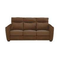 Compact Collection Midi 3 Seater Fabric Recliner Sofa