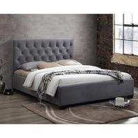 Cologne Fabric Bed Frame Double