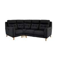 Compact Collection Bijoux Leather Recliner Corner Sofa