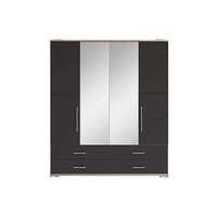 Cordoba 4 Door Centre Mirror Gents Wardrobe