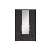 Cordoba 3 Door Centre Mirror Gents Wardrobe