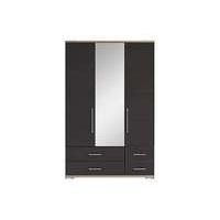Cordoba 3 Door Centre Mirror Gents Wardrobe