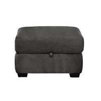 compact collection petit fabric storage footstool