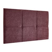 Coniston Kimiyo Linen Headboard Bordeaux Small Double