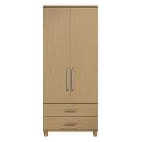 Copenhagen 2 Door 2 Drawer Wardrobe