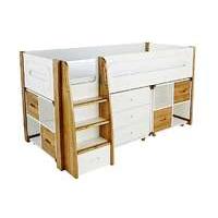 Corvo Midsleeper with 3 Drawer Chest and 2 Storage Cubes