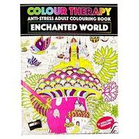 Colour Therapy Anti Stress Colouring Book Enchanted World (32 Amazing Designs)