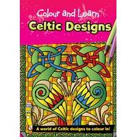 colour and learn celtic designs