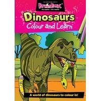 Colour And Learn Dinosaurs Colouring Book