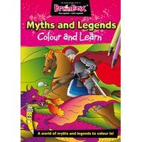 Colour And Learn Myths And Legends Colouring Book