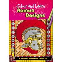 colour and learn roman designs