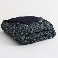 Cornaline Cotton Voile Quilted Throw