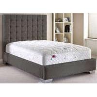 Coppella Diamante Bedframe Chenille Grey