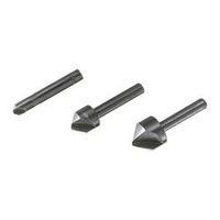 Countersink set 3-piece 6 mm, 12 mm, 16 mm Tool steel Wolfcraft 2504000 Cylinder shank 1 Set