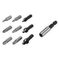 Countersink set 10-piece 8 mm, 10 mm, 12 mm Wolfcraft 2542000 1 Set