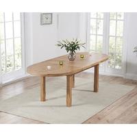 Cotswold Solid Oak Extending Oval Dining Table