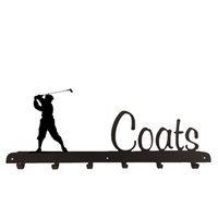 COAT RACK in Golfer Design