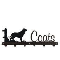 COAT RACK in Field Spaniel Design