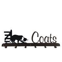 COAT RACK in Collie Working Design