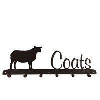 coat rack in texel sheep design