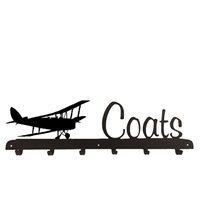 coat rack in flying high plane design