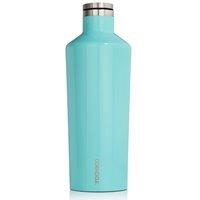 corkcicle canteen triple insulated vacuum flask in turquoise