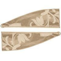 Colours Caraway Floral Jacquard Curtain Tie Backs Pack of 2