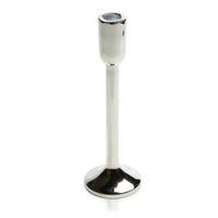 Colours Chrome Effect Metal Candle Holder Tall