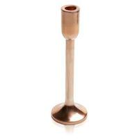 Colours Copper Effect Aluminium Candle Holder Tall