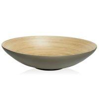 Colours Taupe Lacquered Bamboo Dish