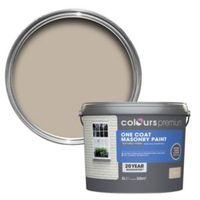 Colours Premium Sandstone Beige Matt Masonry Paint 5L