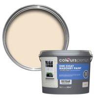 Colours Premium Magnolia Matt Masonry Paint 5L