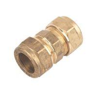 compression straight coupler dia15mm pack of 10