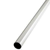 Colorail Chrome-Plated Steel Round Tube (L)1.83m