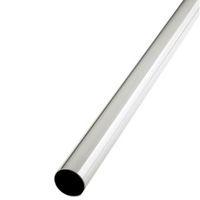 Colorail Chrome-Plated Steel Round Tube (L)2.44m
