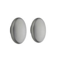 Cooke & Lewis Stainless Steel Effect Oval Oval Cabinet Knob Pack of 1