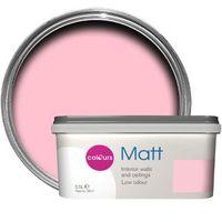 Colours Pink Pink Matt Emulsion Paint 2.5L